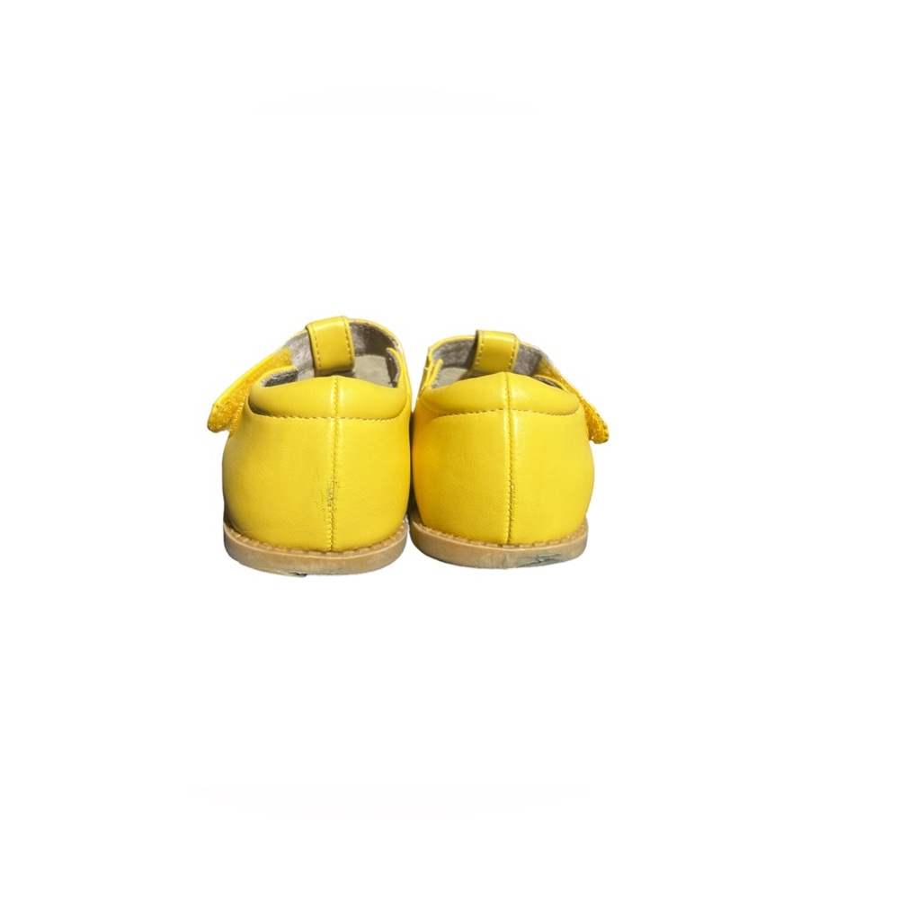 Livie & Luca Yellow Leather Sandals Size 11 - Picture 5 of 6